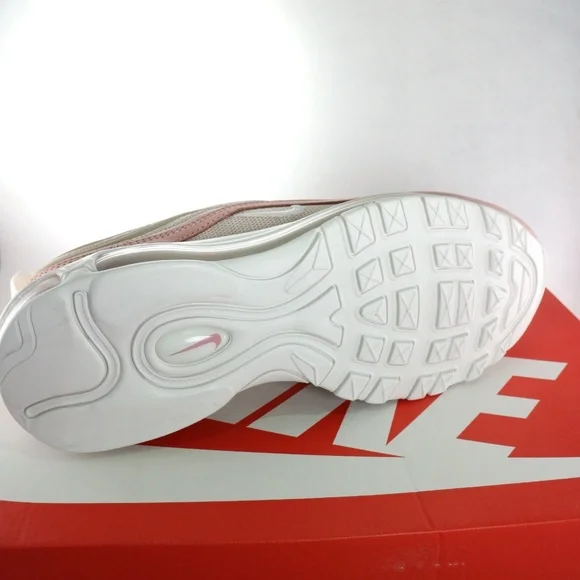 RARE NIKE Air Max 97 Premium 'Particle Beige' Sneakers Sz 9.5 US Men Sz 11 Wmn - Picture 8 of 8